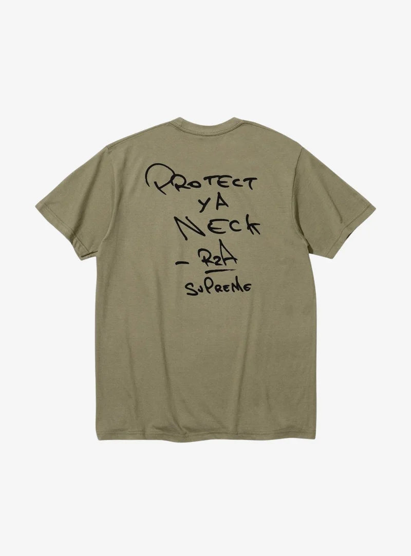 Supreme Wu-Tang Clan RZA T-Shirt Light Olive